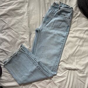Light Blue High Rise 90s Relaxed Jean